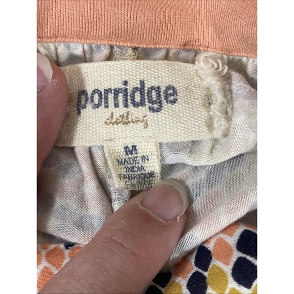 Anthropologie Porridge Top Womens Size Medium Snakeskin Soft‎ Stretch Collared - Picture 6 of 9